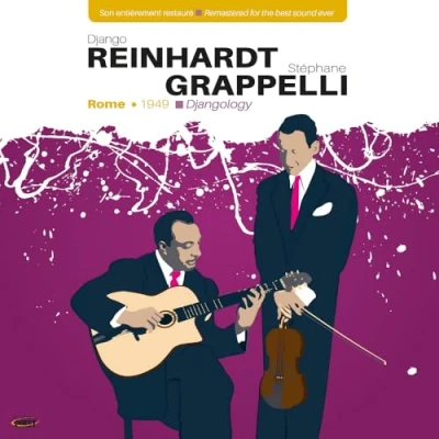 Afbeelding van Django Reinhardt &amp; Stephane Grappelli Djangology: Rome 1949 (2 LP)