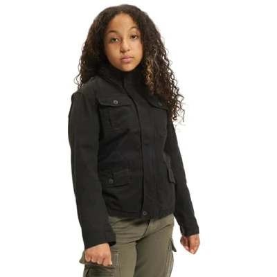 Afbeelding van Brandit Britannia Kinder Jacket Kids 146/152 Zwart