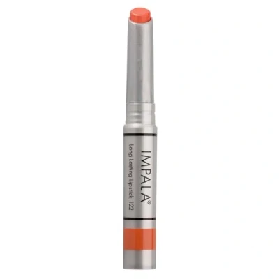 Afbeelding van IMPALA Langdurige lippenstift kleur 122 mat oranje Permanente met romige textuur Langdurig Vochtinbrengende volledige dekking Hydrateert en verzorgt