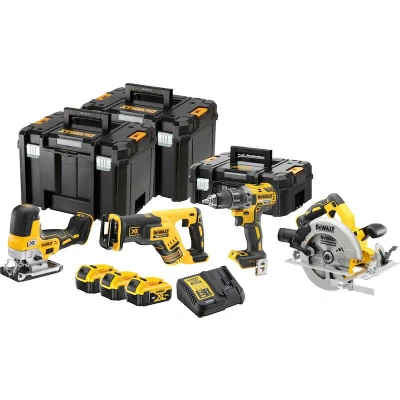 Afbeelding van DeWALT DCK480P3T Accu Combiset 18V 5,0Ah 4 delig in TSTAK