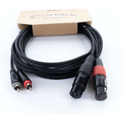 Afbeelding van Cordial EU 1.5 FC Audiokabel 1,5 m Audio kabel