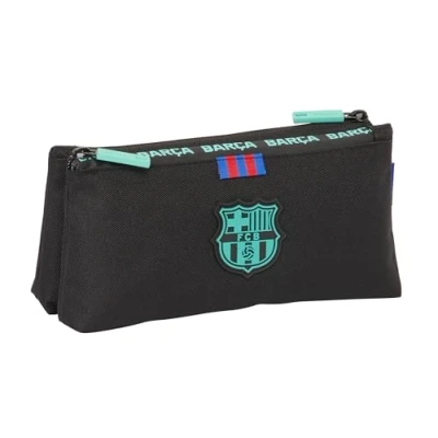 Afbeelding van Toilettas voor op School F.C. Barcelona Zwart Sportief 22 x 10 8 cm