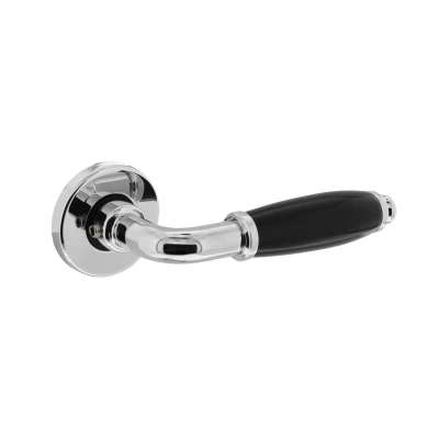 Afbeelding van Intersteel Deurklink chroom Courgette Ø49x9 mm