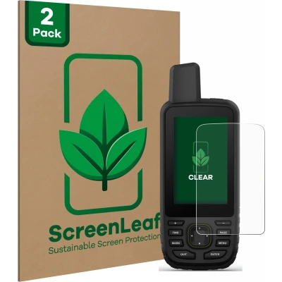 Afbeelding van ScreenLeaf Screenprotector voor Garmin GPSMAP 67 Duurzame schermbescherming Folie Beschermfolie transparant (2 Stuks)