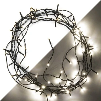 Afbeelding van Standaard kerstverlichting 11 meter Lumineo (80 LEDs, Binnen/Buiten, Warm wit, Timer, Dimmer)