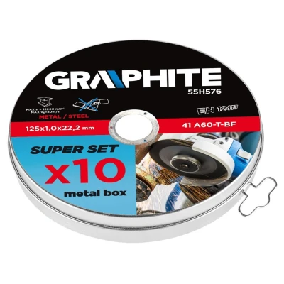 Afbeelding van GRAPHITE 55H576 Snijschijf, haakse slijper 125 1