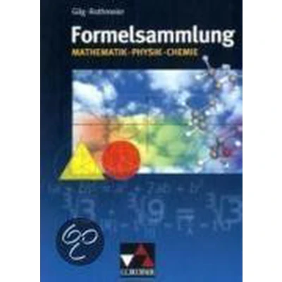 Afbeelding van Formelsammlung Mathematik Physik Chemie