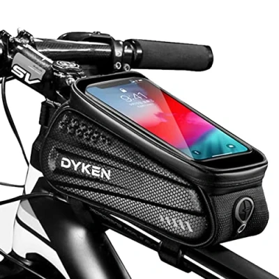 Afbeelding van Dyken Frametas Fiets Telefoonhouder Fietstas Frame Zwart