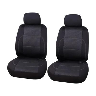 Afbeelding van Carpoint Stoelhoesset Paris 4 Delig Zwart/Grijs 0310355