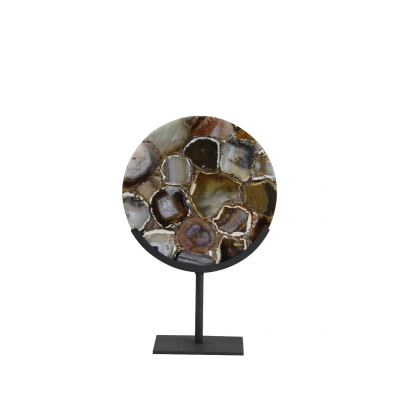 Afbeelding van Light &amp; Living Ornament GOUYA 25x10x35cm Zwart