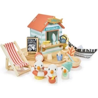 Afbeelding van Tender Leaf Preschool Sandy&#039;s strandcabine met accessoires