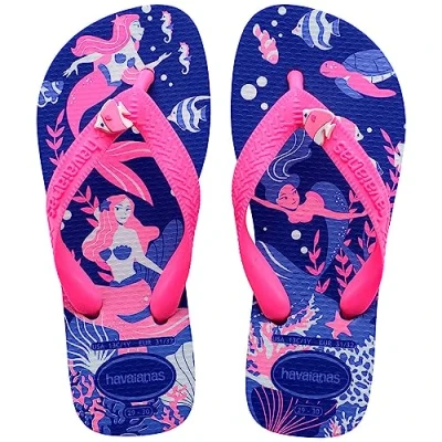 Afbeelding van Havaianas KIDS Fantasy Teenslippers voor kinderen, Maat: 23 24, Marine blue Natuurrubber