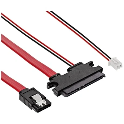 Afbeelding van InLine 29695b SATA aansluitkabel met voedings /dataconnector voor Banana Pi (0,4 m
