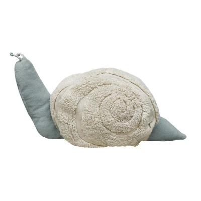 Afbeelding van Lorena Canals Wasbare poef Mr. Snail 35x95x45cm