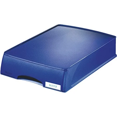 Afbeelding van Brievenbak Leitz 5210 Plus blauw met lade