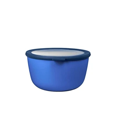Afbeelding van Mepal Multikom Cirqula vershouddoos 3000 ml Rond Vivid blue