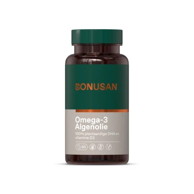 Afbeelding van Bonusan Omega 3 Algenolie Softgels