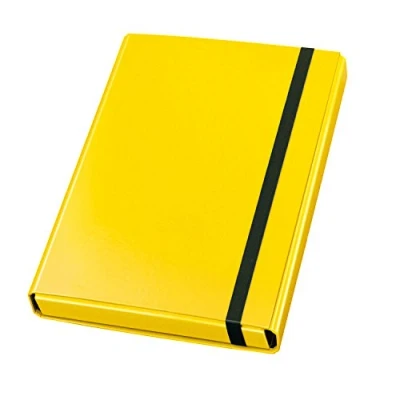 Afbeelding van Veloflex 4443310 Velocolor, verzameldoos, DIN A4, met elastiek, kartonnen doos, glanzend gelamineerd, geel, 23 x 32 4 cm, 1 stuk