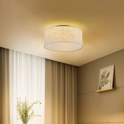 Afbeelding van Plafondlamp Aston, Ø 50 cm, kurkoptiek