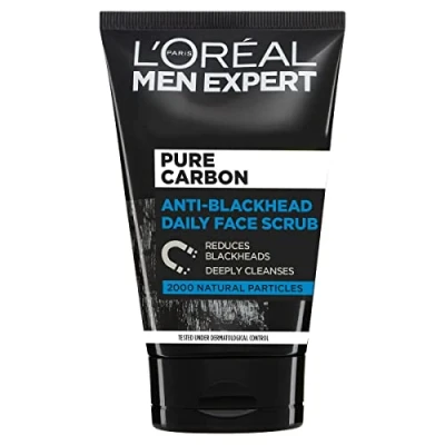 Afbeelding van L&#039;Oréal Paris Men Expert Dagelijkse anti mee eters gezichtsscrub, 100 ml
