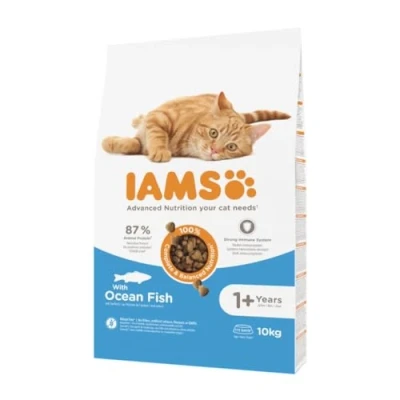 Afbeelding van Iams Proactive Health Adult Zeevis Kattenvoer 10 kg