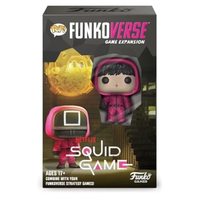Afbeelding van Funko Games Funkoverse: Squid Game 1 Pack Lichtgewicht strategiespel voor kinderen en volwassenen vanaf 10 jaar 2 4 spelers Vinyl figuur om te verzamelen Cadeau idee