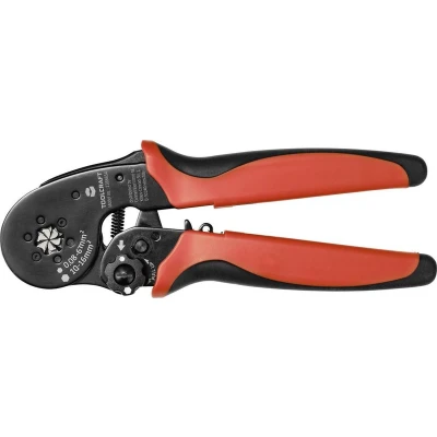 Afbeelding van TOOLCRAFT TO 7165962 Krimptang Adereindhulzen 0.08 tot 16.0 mm² Met snelverstelling