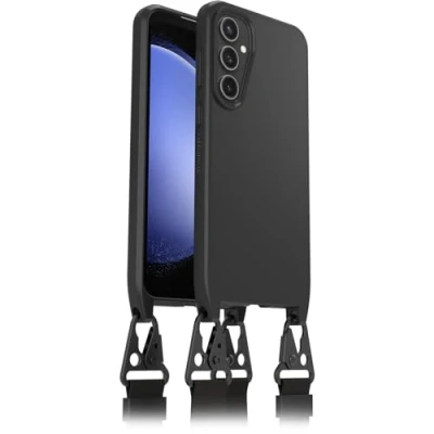Afbeelding van OtterBox React Series Achterzijde behuizing voor mobiele telefoon halsketting zwart Samsung Galaxy S23 FE