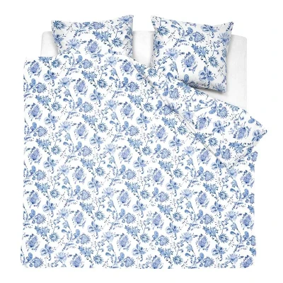 Afbeelding van Cinderella Glorie Dekbedovertrek Katoen 200x200/220 cm + 2 kussenslopen 60x70 Blauw