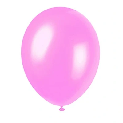 Afbeelding van Unique Party 80062 verpakking van 8 parelmoer latexballonnen 30 cm roze kristal