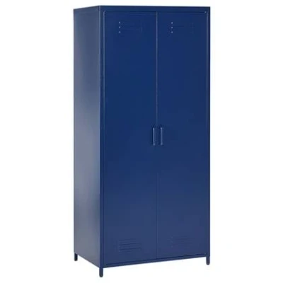 Afbeelding van Beliani VARNA Kantoorkast Blauw Staal