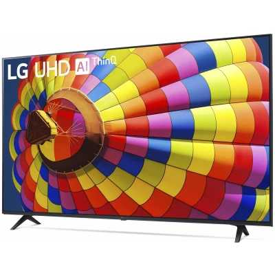Afbeelding van LG Electronics 55UT80006LA.API LCD TV 139 cm 55 inch Energielabel G (A G) Smart TV, UHD, WiFi, DVB C, S2, T2 Zwart