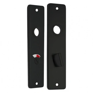 Afbeelding van Wc sluitingschild Starx (Aluminium, Zwart)