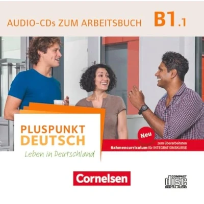 Afbeelding van Pluspunkt Deutsch B1: Teilband 1 Audio CD zum Arbeitsbuch