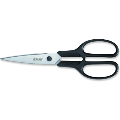 Afbeelding van Triangle Professionele Keukenschaar 24 cm RVS met Microvertanding Uitneembaar voor Eenvoudige Reiniging