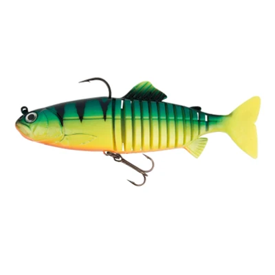 Image de Fox Rage Replicant Jointed UV Fire Tiger 18cm Swimbait