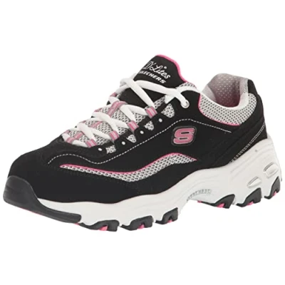Afbeelding van Skechers D&#039;Lites Biggest Fan 11930 nvw, lage sneakers voor dames, zwart.