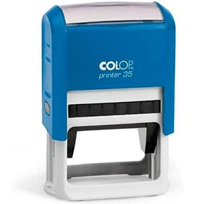 Afbeelding van Zegel Colop 30 x 50 mm Blauw