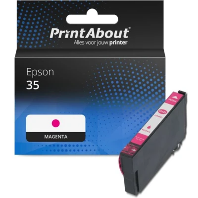 Afbeelding van Huismerk Epson 35 (C13T35834010) Inktcartridge Magenta