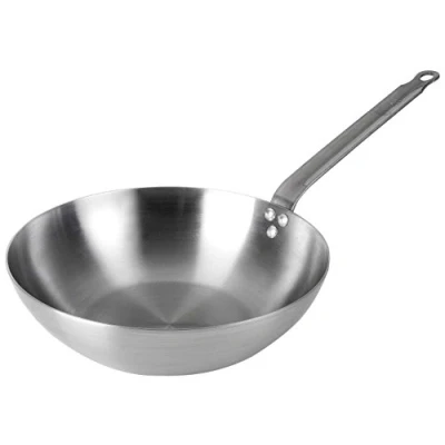 Afbeelding van Lacor 63828 Ferrum Wok zilver 28 cm