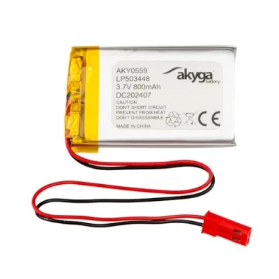Afbeelding van Akyga LP503448 Accupack Batterijgrootte: Speciaal LiPo 3.7 V 800 mAh