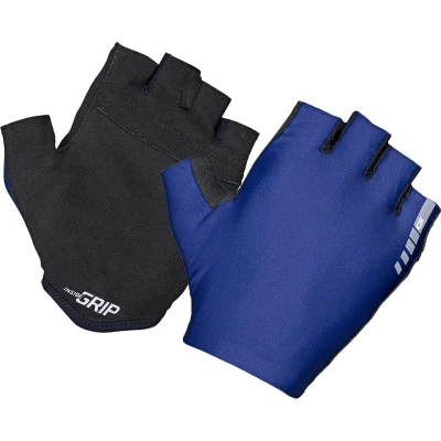 Afbeelding van GripGrab Aerolite InsideGrip Korte Vinger Zomer Race Fietshandschoenen zonder Padding Navy Blauw Unisex Maat XXL