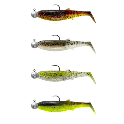 Afbeelding van Savage Gear Cannibal Shad Clearwater Mix 6.8cm 3g+5g