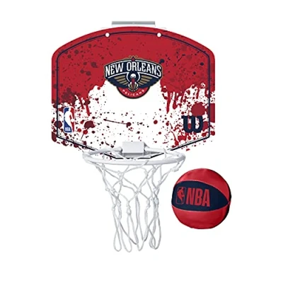 Afbeelding van Wilson NBA Team Mini Hoop New Orleans Pelican