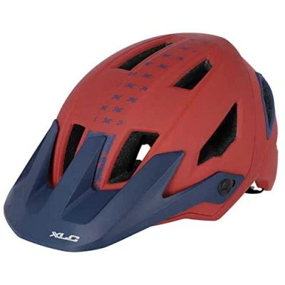 Afbeelding van XLC fietshelm MTB L/XL Enduro Rood/Blauw BH C31