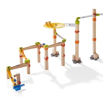 Afbeelding van Haba Knikkerbaan Basisdoos Master Construction Kit