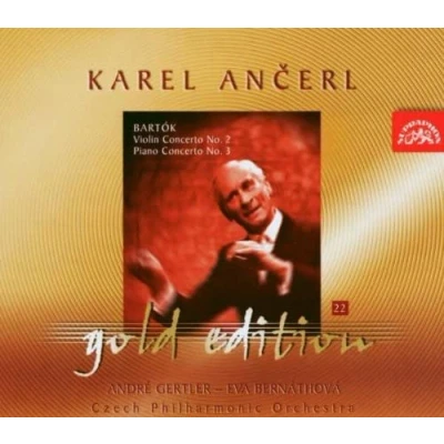 Afbeelding van Czech Philharmonic Orchestra, Karel Ančerl Bartók: Gold Edition 22:Violin Concerto (CD)