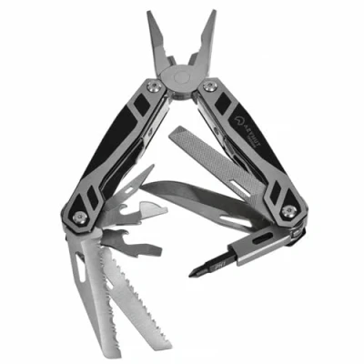 Afbeelding van Multitool AZYMUT Trohon 12 narzędzi +8 bitów +kabura (H P2010121)