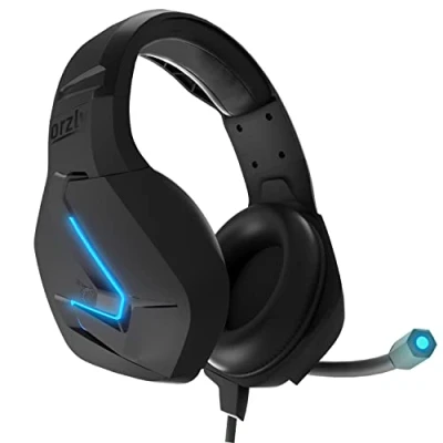 Afbeelding van Orzly Gaming Headset voor PC en Consoles PS5, PS4, XBOX SERIES X S, ONE, Nintendo Switch &amp; Google Stadia Stereo geluid met ruisonderdrukkende microfoon Hornet RXH 20 Abyss Edition