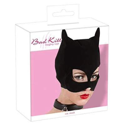 Afbeelding van Zwart Kattenmasker